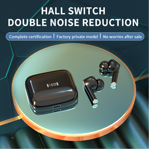 J8 Pro Earbuds <strong>Earphone</strong> Noise Cancellation <strong>Custom</strong> Made Logo ANC <strong>Earphone</strong> Original Quality ANC+ENC Headphone - Product Image 4