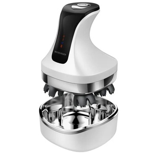 Appareils de massage du cuir chevelu électriques rotatifs à 360 degrés portables, produits de massage de la tête par vibration - Product Image 3