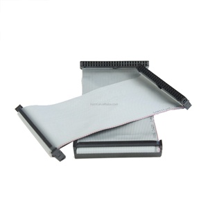 Conector IDC 1.27mm 2.54mm passo blindado 6 12 14 <span class=keywords><strong>16</strong></span> 20 24 44 50 64 Pinos passo 2.54 Conector IDC cabo plano - Product Image 5