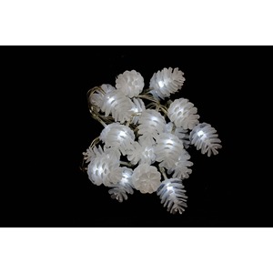 20 LUMIÈRES DE NOËL LED FINE, BLANC GLACE, À BATTERIES, 3+0,5MT - Product Image 1