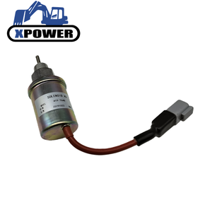 Solénoïde d'arrêt de carburant 4197640 pour chargeuses compactes 3013C 226B - Product Image 1