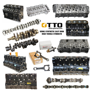 Otto 206-1556 618-7079 xi lanh đầu cho Sâu <span class=keywords><strong>B</strong></span>ướm Phụ tùng máy xúc động cơ Xi lanh đầu - Product Image 4