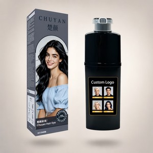 Crema de Coloración Capilar Rubia Ceniza de Fábrica OEM, Tinte para el Cabello con Bomba de Doble Boquilla y Logotipo Personalizado, Venta al Por Mayor - Product Image 1