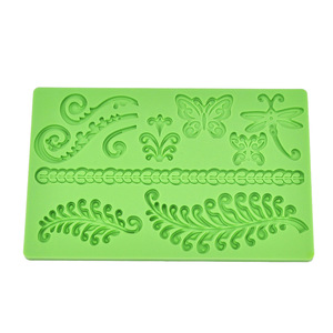 Ocean Series Silicone Cake Mold Star Shell Coral Reusable Fondant Chocolate Molds 19.7x12.7cm Baking Supplies - Product Image 2