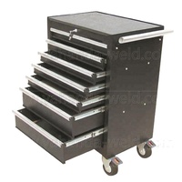 Chariot à outils YAHANDA avec poste de travail mobile pour la ligne d'assemblage de batteries de véhicules électriques, l'entretien robotisé, l'atelier de fabrication industrielle