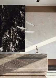 Brilliance Offre Spéciale tempête cosmique dalle de marbre noir cambrien profil bas digne et de haute qualité - Product Image 4