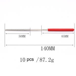 Grosir File datar/persegi/segitiga/datar besi berlian 3x140mm #150 untuk permata - Product Image 6