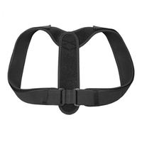 Brassard en néoprène réglable pour adultes et enfants Correcteur de posture Ceinture de soutien du dos de la clavicule Attelle de protection de taille unique