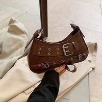 Nouveau Sac à Bandoulière Rétro Tendance Style Moto Personnalisé pour Femme Printemps 2025 – Collection Cool et Tendance