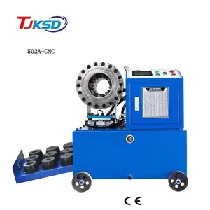 Automatic Fast 3second crimp tools shower cnc hose crimper pipe pressing machine dies used for DX68 P32 hose crimping machinery