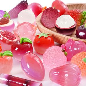 Modelo de Fruta Artificial Luminosa en Miniatura Personalizable, Accesorios DIY, Adorno de Fruta Pequeño y Bonito, Regalo para Llavero de Frutas - Product Image 2
