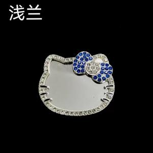 多功能皇冠心形小猫蝴蝶结镜子垃圾手机套装饰魅力美容配件女装化妆产品Diy工艺品 - Product Image 5