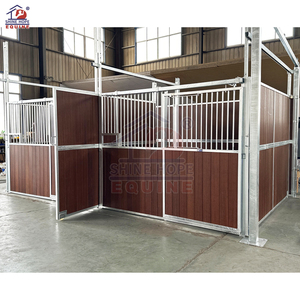Divisori interni delle porte scorrevoli che fanno scorrere i muri divisori per la stalla del cavallo - Product Image 1