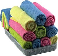 Hot Selling Microfiber Towels 80% Polyester 20% Polyamide Microfiber Cleaning Cloth Warp Knitted Towel Car Kitchen Towels