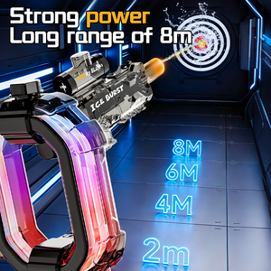 Nouveauté : <span class=keywords><strong>pistolet</strong></span> à <span class=keywords><strong>eau</strong></span> électrique multifonction automatique pour enfants <span class=keywords><strong>avec</strong></span> lumières colorées et effets sonores - Product Image 4