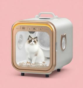 Cabine de séchage pour animaux de compagnie 67L, moderne, simple, antibactérienne, écologique, en plastique ABS durable, pour chiens et chats, vente en gros OEM ODM - Product Image 1