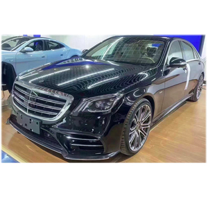 Kit de Carrocería de 3 Piezas Estilo <span class=keywords><strong>Insa</strong></span> para Ben 2019-2020 S450 S650 W222 LCI, Labio de Parachoques Delantero de Fibra de Carbono Húmeda con Acabado Pulido, Cinta Adhesiva/Tornillos - Product Image 3