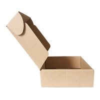 Boîte d'expédition en carton ondulé kraft haut de gamme réutilisable, couleur personnalisée avec logo - Prix économique