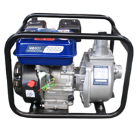 Pompe à eau portative de 2 pouces de la CE GS avec le type WP50 de gaz de moteur à essence 5.5HP pompe de kérosène 2 ",3",4"