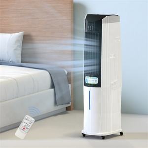 Precio de fábrica Nuevo modelo 1,55 M Diseño alto Control remoto 45L Capacidad de agua desmontable Enfriador de aire evaporativo portátil - Product Image 1