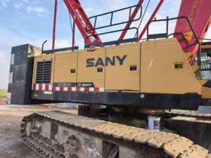 เครนตีนตะขาบแบบใช้แล้ว Sany 75T รถเครนตีนตะขาบ SCC750A-6ผลิตในประเทศจีน - Product Image 3