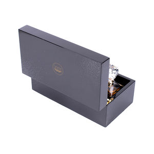 Boîte en bois noire personnalisée avec Logo fait sur mesure pour boîte à parfum cadeau, vente en gros - Product Image 5