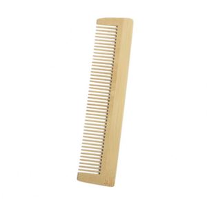 Peigne à cheveux jetable en bois naturel, logo personnalisé, peigne en bambou antistatique pour hôtel - Product Image 6