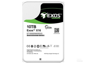 Disque dur d'entreprise X16 10 To 3,5'' 6 Gbit/s 7200 tr/min 256 Mo HDD ST10000NM001G Capacité de stockage 10 To pour stockage de données haute capacité - Product Image 1
