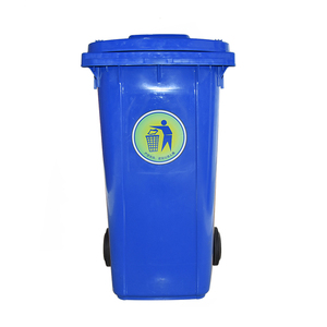 Bán Buôn Màu Xanh Lá Cây HDPE 100/120/240 Lít Ngoài Trời Chất Thải Bin Kích Thước Lớn Nhựa Thùng Rác Với Bàn Đạp - Product Image 3