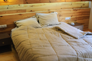 Bán buôn tùy chỉnh-thực hiện hữu cơ linen thân thiện với môi <span class=keywords><strong>Comforter</strong></span> điền cho vua và Extra-<span class=keywords><strong>King</strong></span> giường kích thước tùy chỉnh cho gia đình sử dụng - Product Image 3