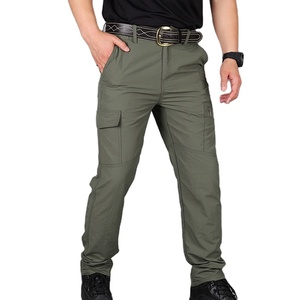 <span class=keywords><strong>Pantalon</strong></span> de combat tactique à ceinture extensible durable pour hommes en plein air - Product Image 1