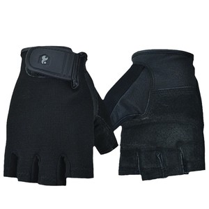Fitness Gloves <b>Half</b> Finger Weight Lifting Breathable Non <b>Slip</b> Unisex Adult Black - Product Image 3