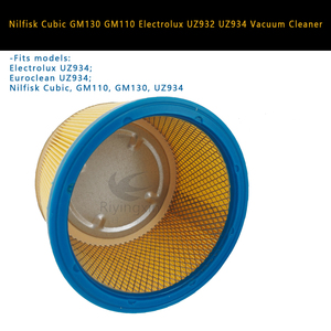 ไส้กรอง Hepa ยี่ห้อ Riyingxin สำหรับเครื่องดูดฝุ่นแบบถัง Nilfisk Cubic GM130 <span class=keywords><strong>GM110</strong></span> Electrolux UZ932 UZ934 อะไหล่และอุปกรณ์เสริม - Product Image 5