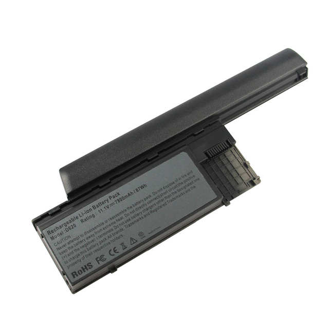 7800mAh Laptop Battery for Dell Latitude D620 D630 D631 D640 PC764 TC030 M2300 JD634 NT379 PC764 KD491 GD775