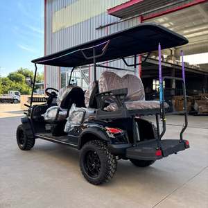 Advanced Luxury 60V 6 <b>Passengers</b> Off Road Hunting Golf Carts Buggy Car Golf Cart 4+<b>2</b> Seater - Product Image 2