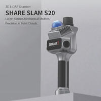 SHARE S20 GNSS RTK Escáner láser 3D Mapeo Slam Lidar Escaneo portátil Share S20 Lidar Slam Escáner Precisión en nubes de puntos