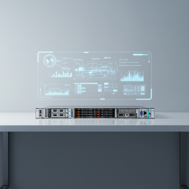 Dell PowerEdge R260 1U Rack Mount Server 8 Cores Intel Xeon E-2400 Series Newly-Designed One Informatiqu Serveur Stock