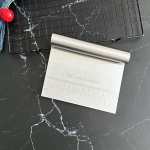Ustensiles de cuisine commerciaux en acier inoxydable lave-vaisselle pâtisserie grattoir banc grattoir manuel <span class=keywords><strong>pain</strong></span> coupe-pâte diviseur pour cuisine - Product Image 2