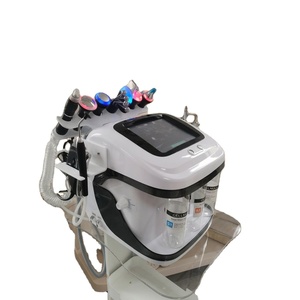 Appareil facial professionnel à 10 poignées, à jet d'oxygène et aspiration, Aqua Peel Microdermabrasion pour le rajeunissement de la peau, l'hydratation et le soin anti-rides - Product Image 1