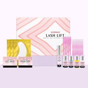 Kit de permanente pour cils et sourcils Iconsign Wholesale, facile à utiliser, solution de recourbement des cils de qualité supérieure, longue durée - Product Image 1