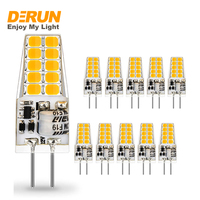 COB SMD2835 Dimmable AC/DC 12V G4 Lampra Lustre Lampe LED SMD2835 1.5W 2W G4 Ampoule LED Lumière, LED-JC