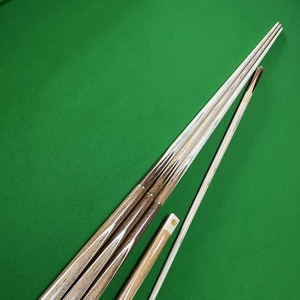 Taco de billar de snooker de 145 pulgadas, de 2 piezas, de madera de abedul con funda de cocobolo, duradero para uso en salas de billar. - Product Image 4