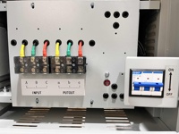Stabilisateur et régulateur de tension triphasé extérieur étanche 20 kVA SVC avec commande de servomoteur AC en cuivre