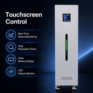 ตู้ LiFePO4แบตเตอรี่280Ah 14.33kWh 51.2V สำหรับบ้านเคลื่อนที่แบบออลอินวันมีล้อ6000รอบการจัดเก็บพลังงานแสงอาทิตย์สต็อกยุโรป - Product Image 4