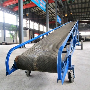 Bagged cement mobile belt <strong>conveyor</strong> <strong>conveyor</strong> <strong>5</strong> <strong>meters</strong> to 20 <strong>meters</strong> inclined movable belt <strong>conveyor</strong> machinery truck loading bag material bulk material etc - Product Image 6