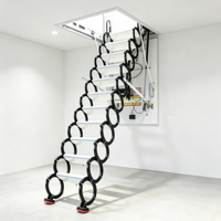 Escalier électrique de qualité supérieure, escabeau rétractable automatique pour maison et appartement haut de gamme