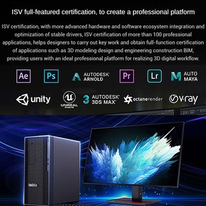 En stock, station de travail graphique <span class=keywords><strong>Lenovo</strong></span> <span class=keywords><strong>Thinkstation</strong></span> <span class=keywords><strong>P360</strong></span> Tower, processeur Intel Core I5/i7/i9 12e génération, ordinateur de bureau pour déploiement d'IA - Product Image 6