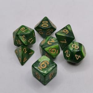 Nhựa đa diện xúc xắc biểu tượng tùy chỉnh Acrylic DND giá rẻ xúc xắc RPG Bộ 16mm xúc xắc - Product Image 4