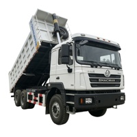 Camion benne lourd SHACMAN F3000 de 30 tonnes, capacité de 40 mètres cubes, pour les projets de carrières et de routes en Afrique