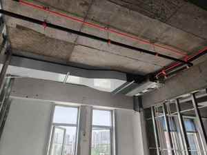 <span class=keywords><strong>Condizionatore</strong></span> d'Aria Centrale a <span class=keywords><strong>Soffitto</strong></span> per Centri Commerciali Tipo Cassetta a 4 Vie con Compressore Inverter DC R410A Nuovo per Hotel - Product Image 5